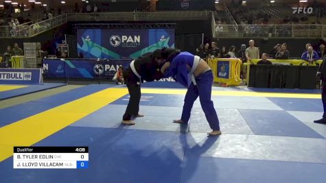 BENJAMIN TYLER EDLIN vs JASON LLOYD VILLACAMPA ROM 2024 Pan Jiu Jitsu IBJJF Championship