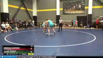 190 lbs Round 4 (6 Team) - Addison Schenker, FEWTeamIowa vs Claire Paasch, Nebraska Vipers Red