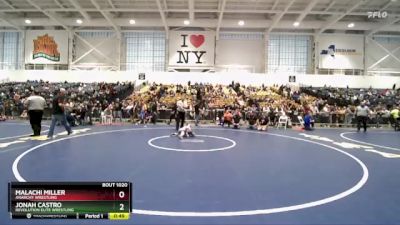 61 lbs 3rd Place Match - Jonah Castro, Revolution Elite Wrestling vs Malachi Miller, Anarchy Wrestling