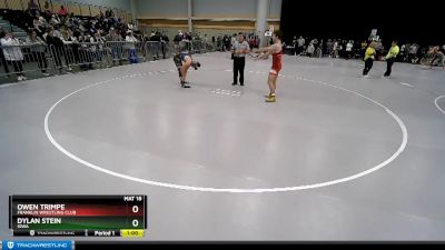 144 lbs Cons. Round 4 - Owen Trimpe, Franklin Wrestling Club vs Dylan Stein, Iowa