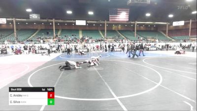 116 lbs Quarterfinal - Canin Ansley, NM Gold vs Cash Silva, Durango