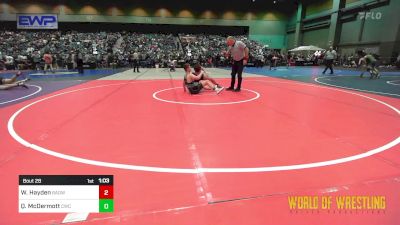 135 lbs Round Of 128 - Wesley Hayden, Bay Area Dragons vs Quinn McDermott, Crusader Wrestling Club