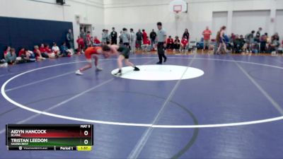 123-127 lbs Round 3 - Aidyn Hancock, Blaine vs Tristan Leedom, Shorecrest