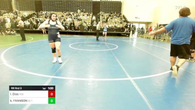 140 lbs Rr Rnd 3 - Isabella Dias, Tiger Wrestling Club (TWC) vs Kayla FRANSON, DC Trained