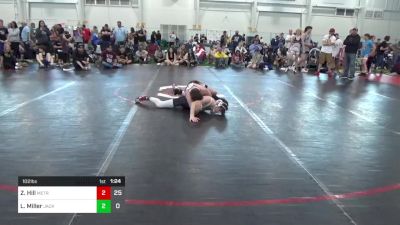 102 lbs Pools - Zaiden Hill, Metro All-Stars vs Landon Miller, Jacket W.C.