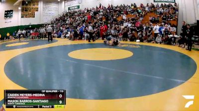 120 lbs Cons. Round 3 - Anthony Garcia, North Torrance vs Jeremiah Anaya, La Habra