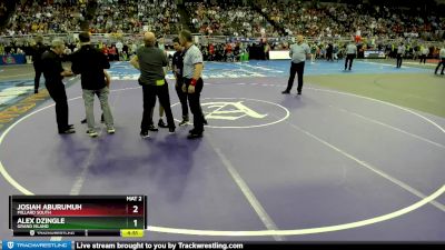 Semifinal - Alex Dzingle, Grand Island vs Josiah Aburumuh, Millard South