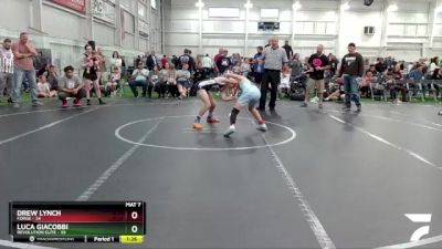 100 lbs Round 6 (8 Team) - Luca Giacobbi, Revolution Elite vs Drew Lynch, Forge