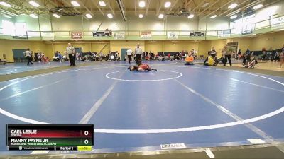 85 lbs Round 2 - Manny Payne Jr, Hurricane Wrestling Academy vs Cael Leslie, ODESSA