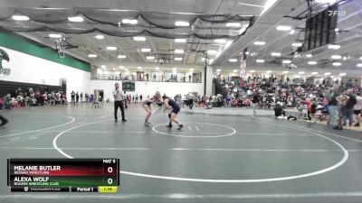 170 lbs Round 2 - Melanie Butler, Neosho Wrestling vs Alexa Wolf, Rogers Wrestling Club