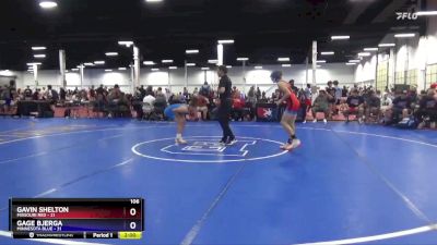 106 lbs Placement Matches (8 Team) - Gavin Shelton, Missouri Red vs Gage Bjerga, Minnesota Blue