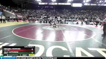 2A 113 lbs Cons. Round 3 - Riley Hutchison, Declo vs Mitchell Mumford, West Side