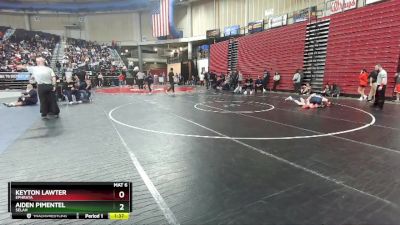 2A 132 lbs Quarterfinal - Aiden Pimentel, Selah vs Keyton Lawter, Ephrata