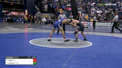 133 lbs Consi of 16 #1 - Vinny Vespa, Hofstra vs Josh Copeland, Duke