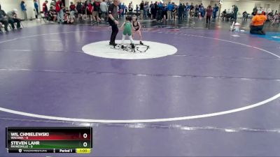 45 lbs Finals (8 Team) - Wil Chmielewski, Waconia vs Steven Lahr, Paynesville