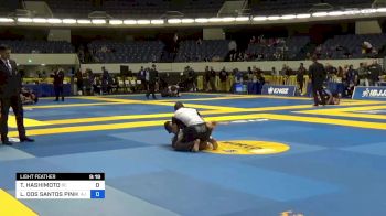 TOMOYUKI HASHIMOTO vs LUCAS DOS SANTOS PINHEIRO 2022 World IBJJF Jiu-Jitsu No-Gi Championship