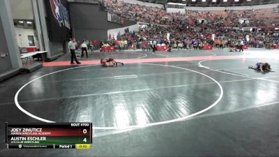 78 lbs Cons. Round 5 - Joey Zinuticz, Askren Wrestling Academy vs Austin Eschler, JJ`s Club Wrestling