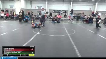 56 lbs Round 3 (4 Team) - John Byers, Bull Island vs Tanner McCray-Bey, MJWL
