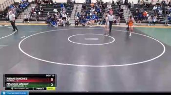 120 lbs 2nd Wrestleback (16 Team) - Aidan Sanchez, Rockwall vs Maddox Oakley, Northwest Nelson