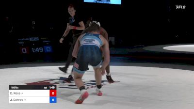 195 lbs Final - Dreshaun Ross, Iowa vs Jake Conroy, Pennsylvania