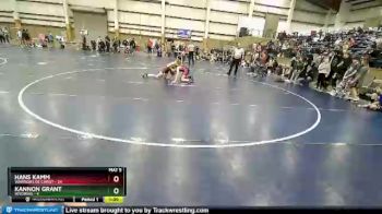 102 lbs Champ Round 1 (16 Team) - Hans Kamm, Warriors Of Christ vs Kannon Grant, Wyoming