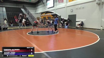 16U-5 lbs Round 3 - Dawson Jacobsen, Immortal Athletics vs Kaydin Jones, Immortal Athletics