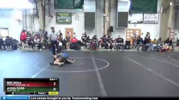 88 lbs Finals (2 Team) - Ben Ziola, Dynasty Death Row vs Ayden Dodd, Team Ohio