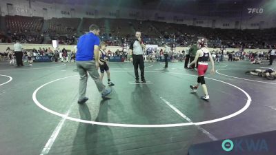 64 lbs Consi Of 8 #2 - John Allen Flaggert, Mustang Bronco Wrestling Club vs Easton Pollard, Piedmont