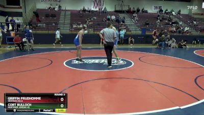 175 lbs Round 3 - Griffin Prudhomme, Vestavia Hills vs Cort Bulloch, Mortimer Jordan HS