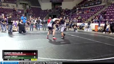 170-204 lbs Round 2 - Robert Mecillas Jr, Fort Lupton Metro Wrestling Club vs Logan Carley, Wrecking Crew Wrestling Club