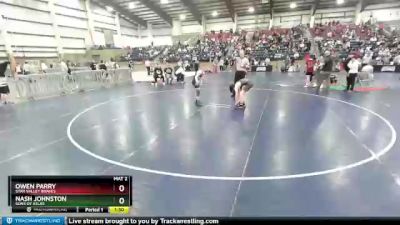 105 lbs Semifinal - Nash Johnston, Sons Of Atlas vs Owen Parry, Star Valley Braves