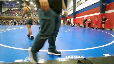 119 lbs Quarterfinal - Randy Walker, Cleveland Take Down Club vs Braden Perez, Owasso Takedown Club