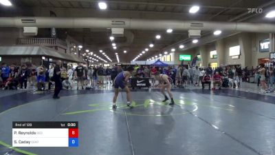 65 kg Rnd Of 128 - Parker Reynolds, Red Cobra Wrestling Academy vs Steve Caday, Central Valley RTC