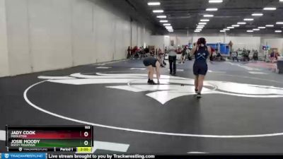 165 lbs Quarterfinal - Josie Moody, Rocky Mountain vs Jady Cook, Middleton