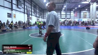 215 lbs Placement Matches (8 Team) - Robert Thompson, GREAT BRIDGE WRESTLING CLUB vs Joshua Neblo, DARKHORSE WRESTLING CLUB