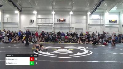 60 lbs Round 2 - Connor Copas, Pursuit vs Zachary Wicks, Grindhouse Wrestling Club