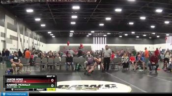 129 lbs Placement Matches (8 Team) - Jakob Hoke, Elite Ath Club WE vs Gabriel McNally, Legacy Red