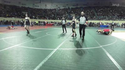 161 lbs Round Of 16 - Evan Wade, Norman Jr High vs Rhodes Molenda, Saint's Wrestling Club