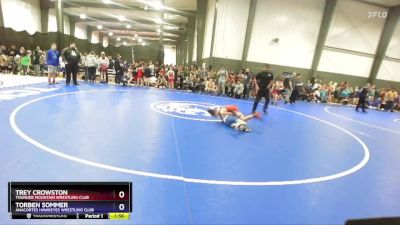 92 lbs Champ. Round 1 - Trey Crowston, Thunder Mountain Wrestling Club vs Torben Sommer, Anacortes Hawkeyes Wrestling Club