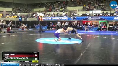 157 lbs Cons. Semi - Ryan Smith, Stevens vs Cooper Pontelandolfo, NYU