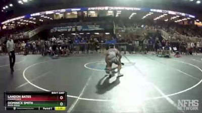 2A 126 lbs Semifinal - Landon Bates, Countryside vs Dominick Smith, River Ridge