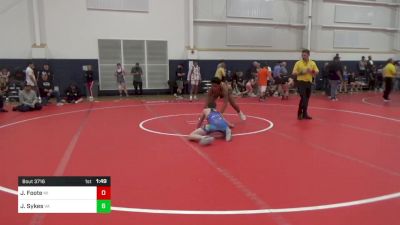 138-C lbs Semifinal - Jaxon Foote, MI vs Josiah Sykes, VA