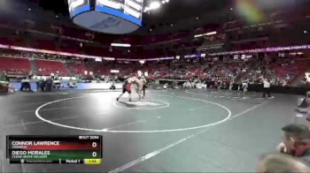 D3-285 lbs Champ. Round 1 - Connor Lawrence, Crandon vs Diego Morales, Cedar Grove-Belgium