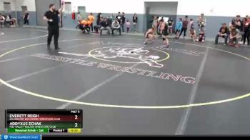 86 lbs Round 2 - Everett Reigh, Dillingham Wolverine Wrestling Club vs Addyxus Echak, MID-VALLEY WOLVES WRESTLING CLUB