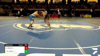 220-2A/1A Quarterfinal - Nate Elliott, Boonsboro vs Jaeden Warner, North Caroline