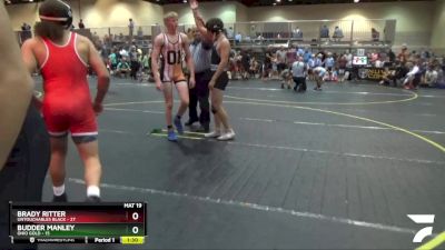 150 lbs Semis & 1st Wrestleback (8 Team) - Devaughn Williams, Ohio Gold vs Cole Sackett, Untouchables Black