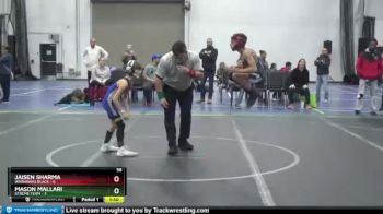 56 lbs Round 6 (8 Team) - Mason Mallari, Xtreme Team vs Jaisen Sharma, Warhawks Black