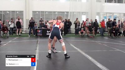 68 kg Quarterfinal - Thor Michaelson, NWWC vs Nick Nelson, Brotherhood