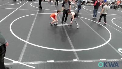 92 lbs 3rd Place - Ike Burr, Jenks Trojan Wrestling Club vs Camden Cranfield, Pocola Youth Wrestling