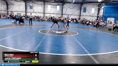 Elite 141 lbs 1st Place Match - Nico Diaz, Stevens Tech vs Justin Fortugno, Wisconsin-Whitewater